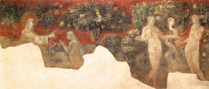 UCCELLO, Paolo Creation of Eve and Original Sin china oil painting image